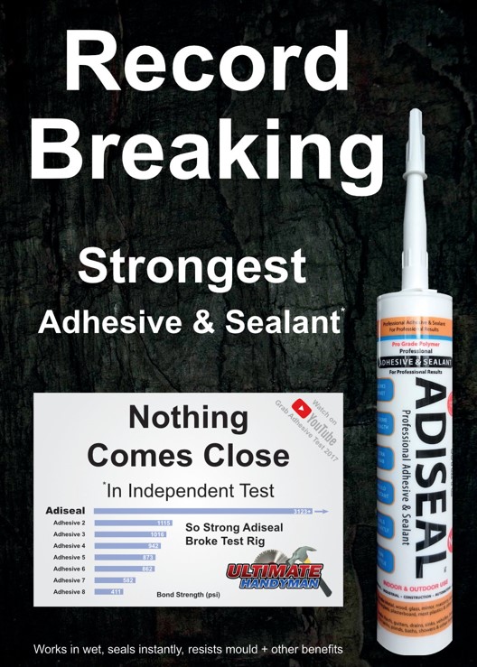 Record Breaking Strongest Adhesive & Sealant