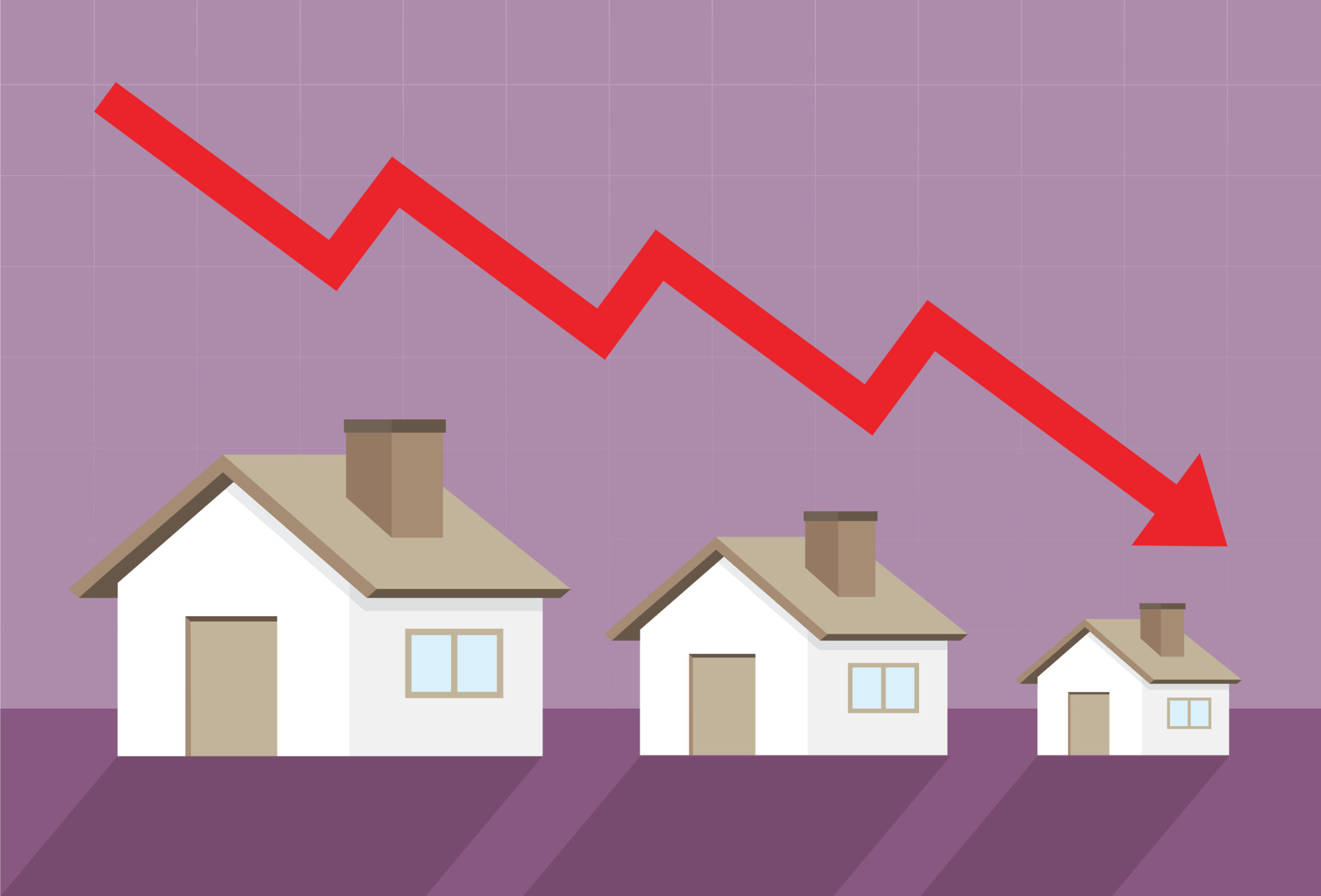 As mortgage rates rise, UK property values are anticipated to decline